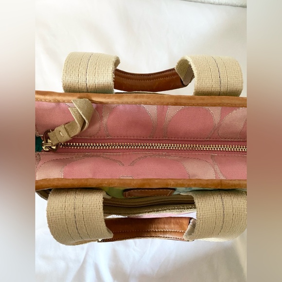 Vintage Coach Mini Hampton Patchwork Tote EUC. - Picture 6 of 7